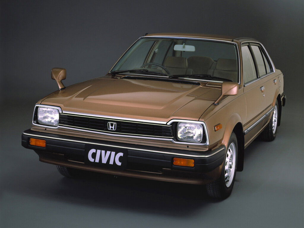 Honda Civic 2 поколение, рестайлинг, седан (10.1981 - 09.1983)